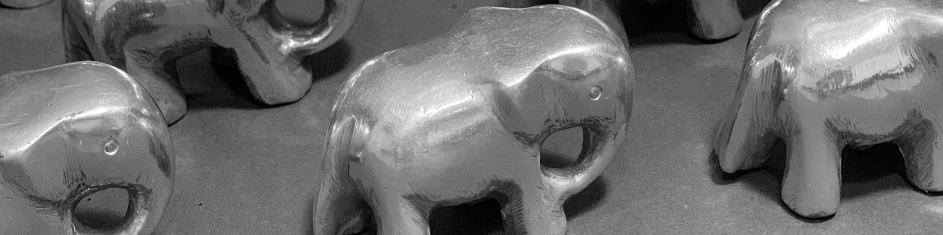 shop pretty metal elephants