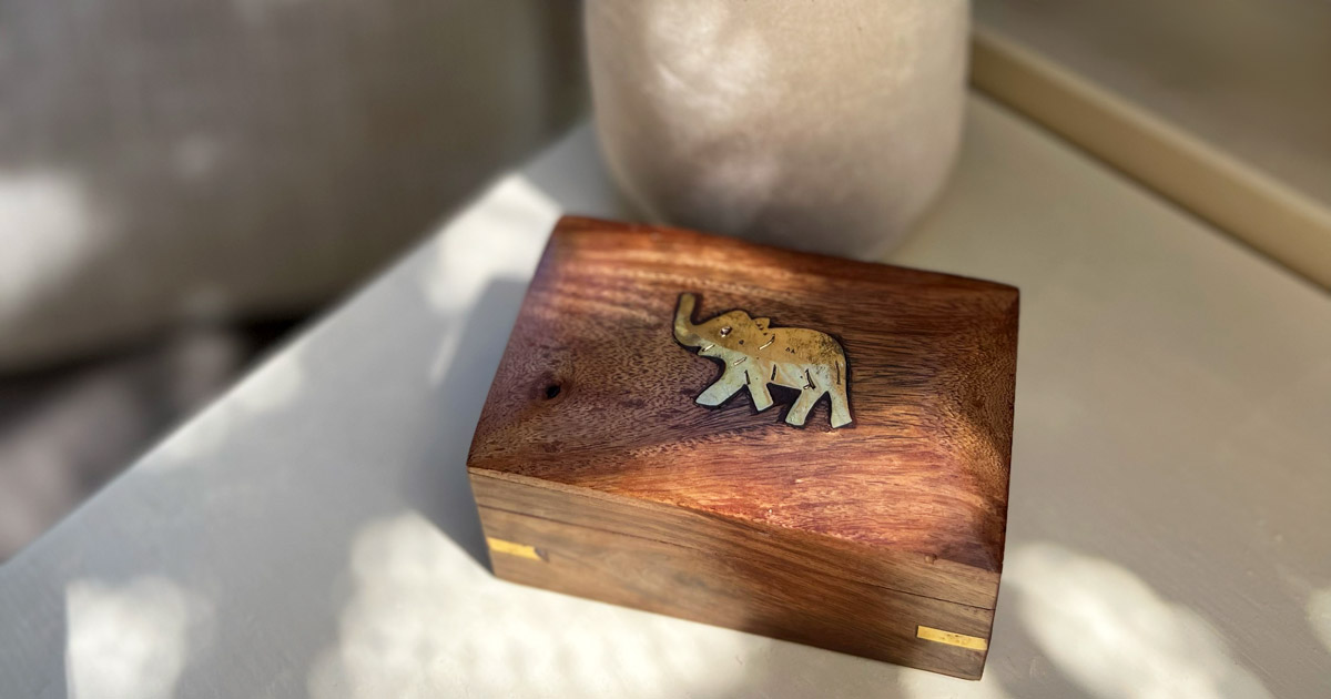 LITTLE ELEPHANT BOX Schmuckschatulle